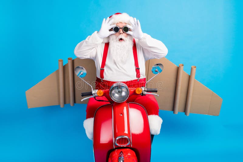 https://thumbs.dreamstime.com/b/modern-crazy-amazed-white-grey-hair-bearded-santa-claus-craft-wings-drive-red-mas-party-scooter-touch-goggles-wear-cap-200832937.jpg