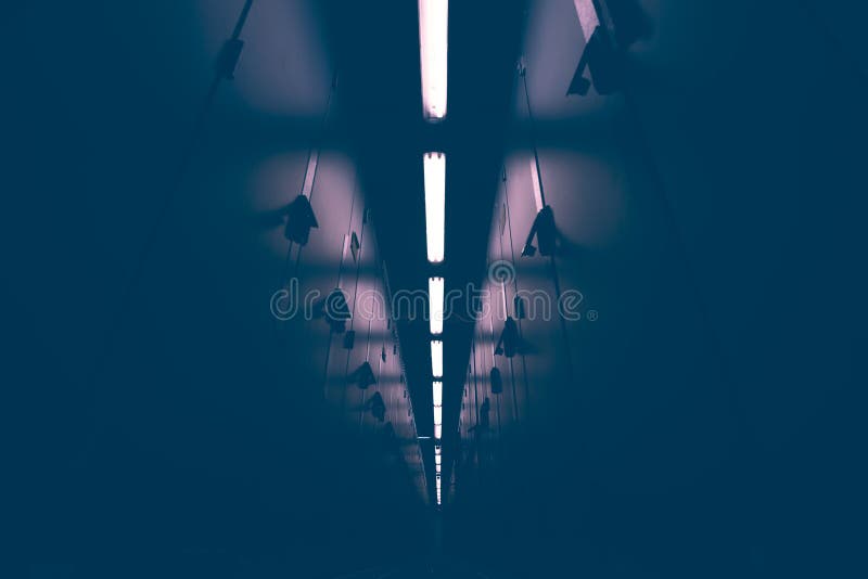 Modern data center room. stock photography