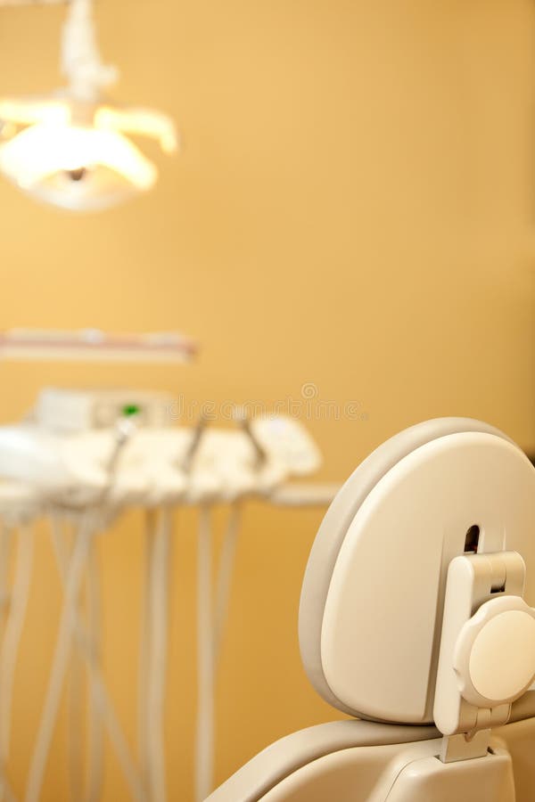 Modern Dental Chair with Tray Stock Photo Image of modern, empty