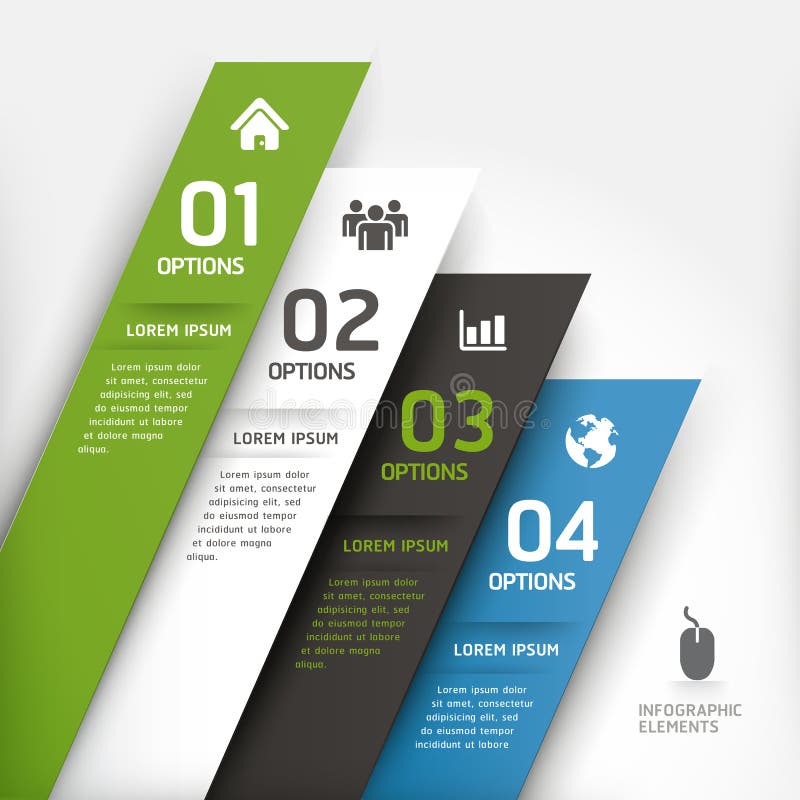 Modern design element template. royalty free illustration Modern design element template. royalty free illustration