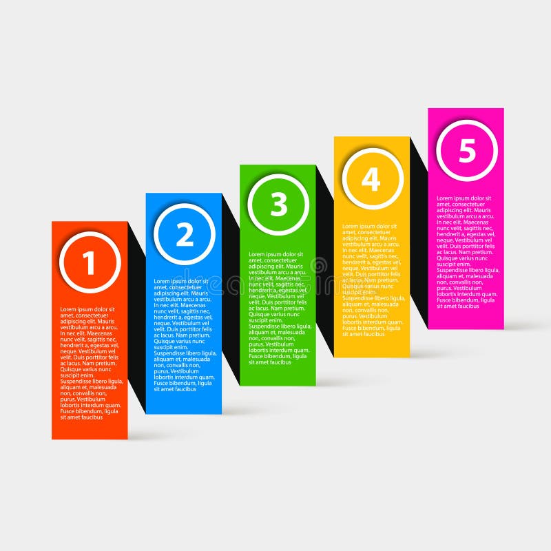 Modern design element template royalty free illustration