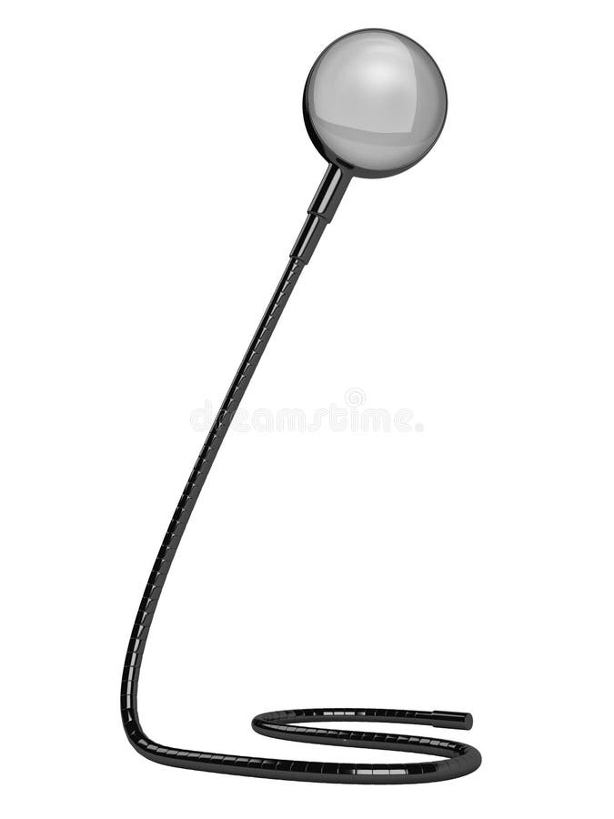 Modern Desk Lamp Design Stock Illustration Illustration Of