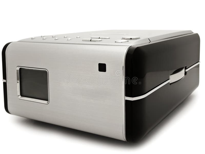 Modern digital cd player stock photo. Image of acoustic 12578154