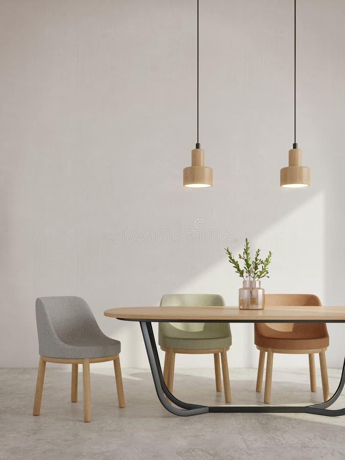 minimalist dining room lighting