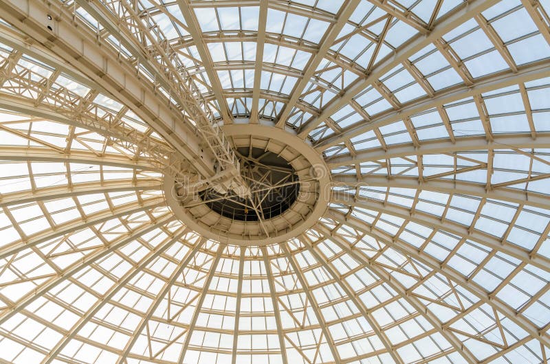 Modern Dome Structure stock image. Image of dome, center 31610177