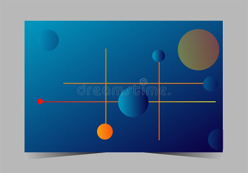 Modern and dynamic abstract background design template vector illustration
