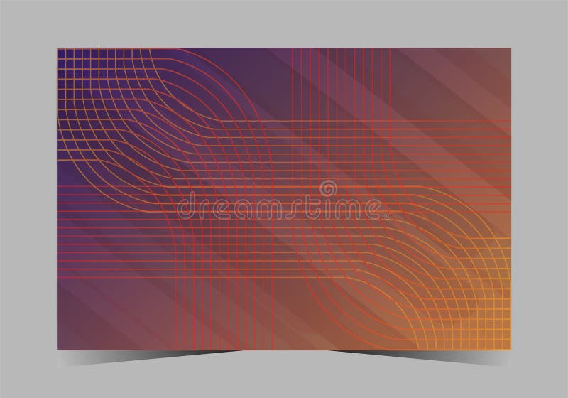 Modern and dynamic abstract web background design template stock illustration