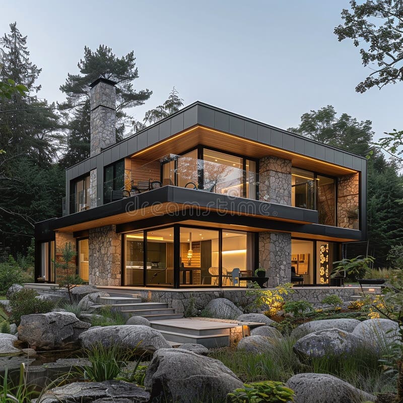 Modern Wood & Sisal Eco-Friendly Cat Ceiling Tree Tower Large Cats ...