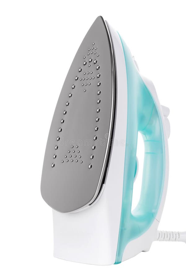 Electric iron and clothes stock image. Image of colorful 29826067