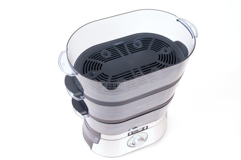 Electric Steamer with Dumplings Stock Image Image of chinese, steamer