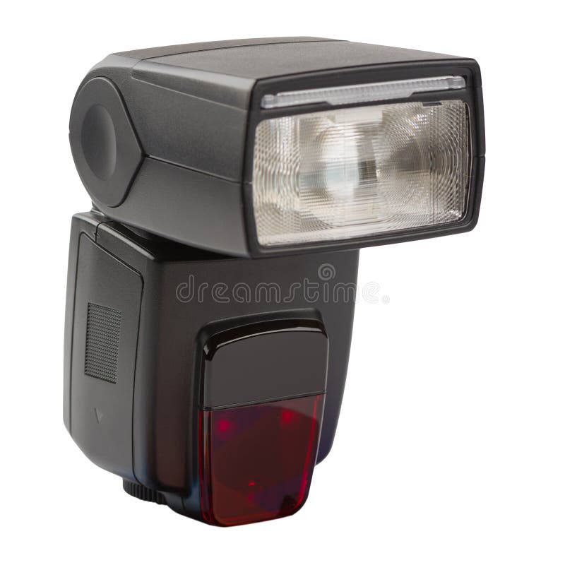 Modern electronic flash for photography royalty free stock image Modern electronic flash for photography royalty free stock image