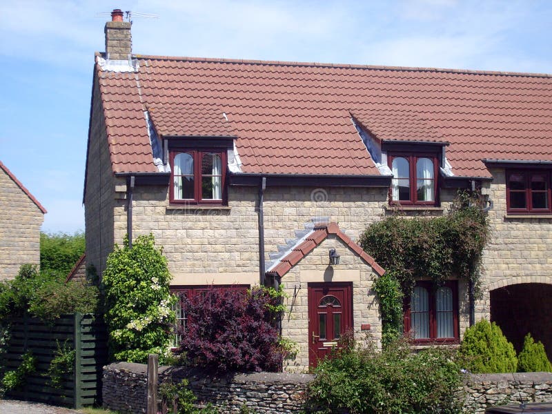 Modern English house details