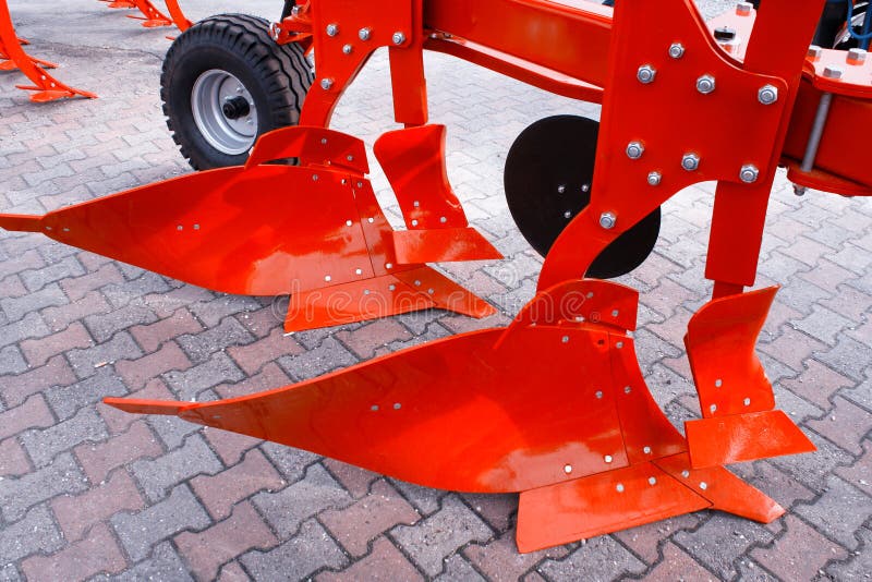 Modern Farm Equipment in Field Stock Photo Image of industry, farm