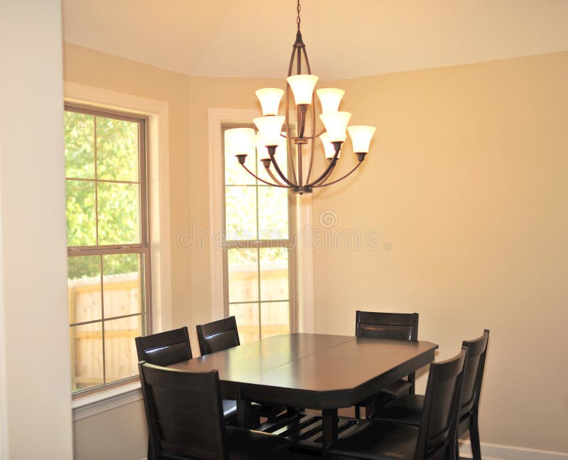 Modern Formal Lighting Fixture stock images