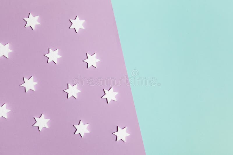 Modern geometric background with stars stock photos