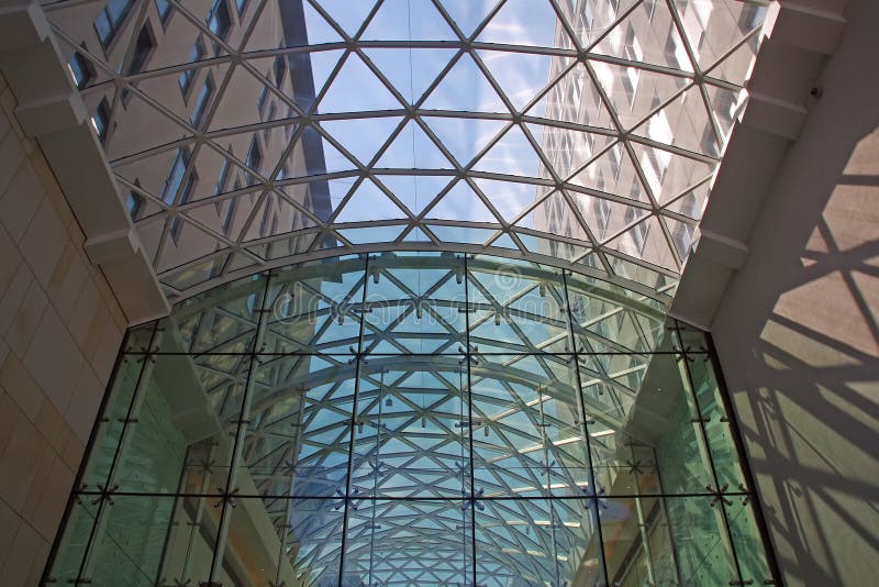 Moderná sklenená fasáda