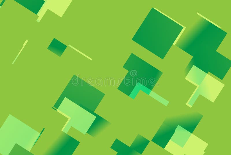 Modern Green Square Abstract Background Design Beautiful Elegant