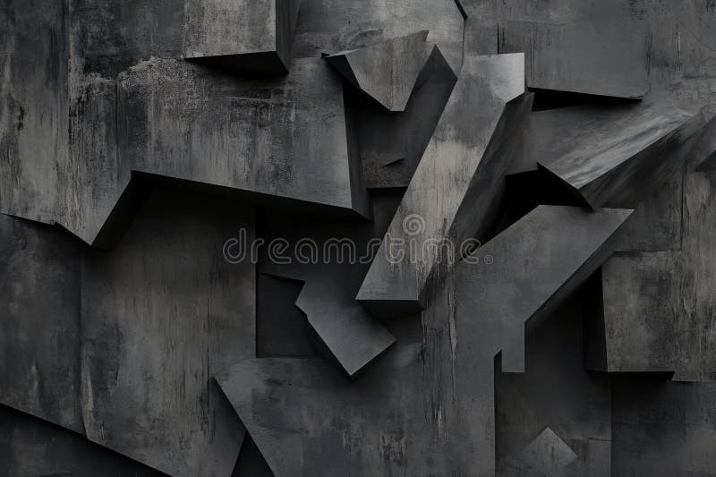 Modern grey abstract background featuring realistic industrial concrete textures, rough patterns royalty free stock photography