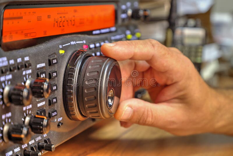 Modern high frequency radio amateur transceiver