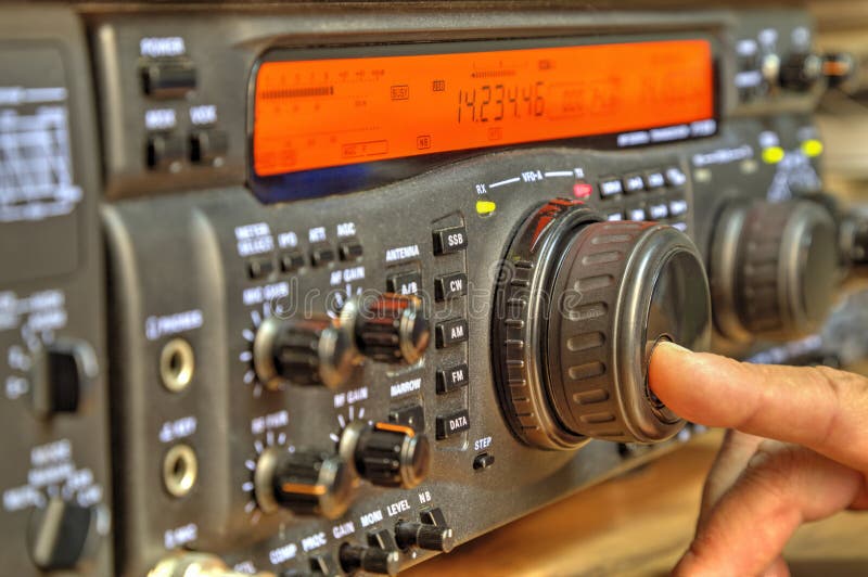 Modern high frequency radio amateur transceiver