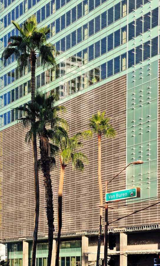 Modern high rise building stock images