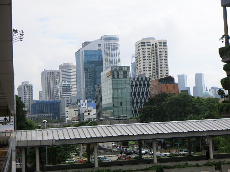 Modern high-rise buildings. Architecture and art in modern civilization. royalty free stock photography Modern high-rise buildings. Architecture and art in modern civilization. royalty free stock photography