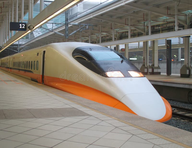 Modern High Speed Train