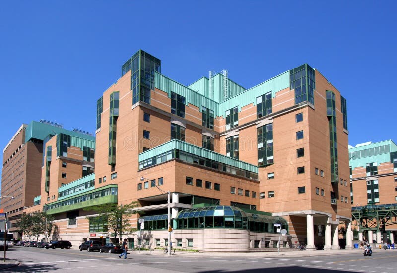Modern Hospital building royalty free stock image
