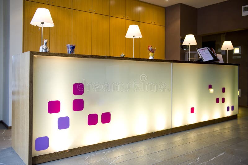 Modern hotel lobby royalty free stock images Modern hotel lobby royalty free stock images