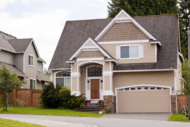 Modern house stock images