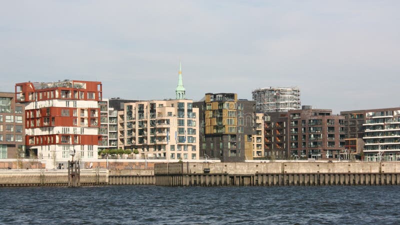 Modern houses skyline