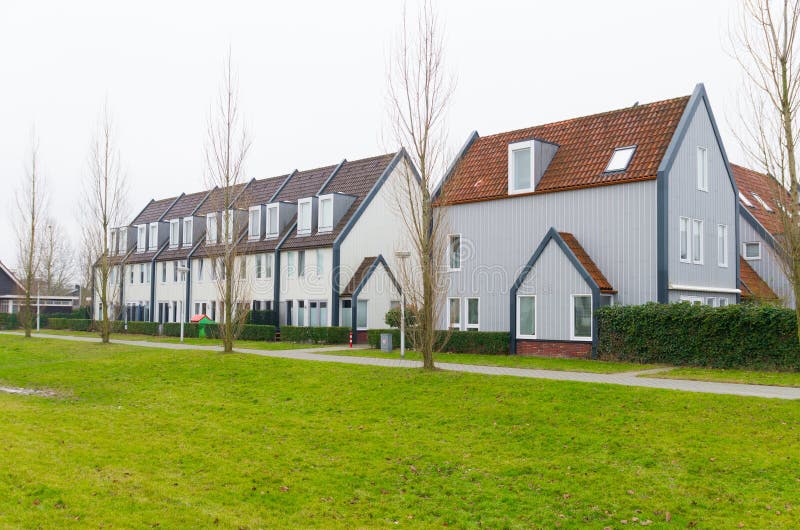 Modern Housing In The Netherlands Stock Photo Image of background