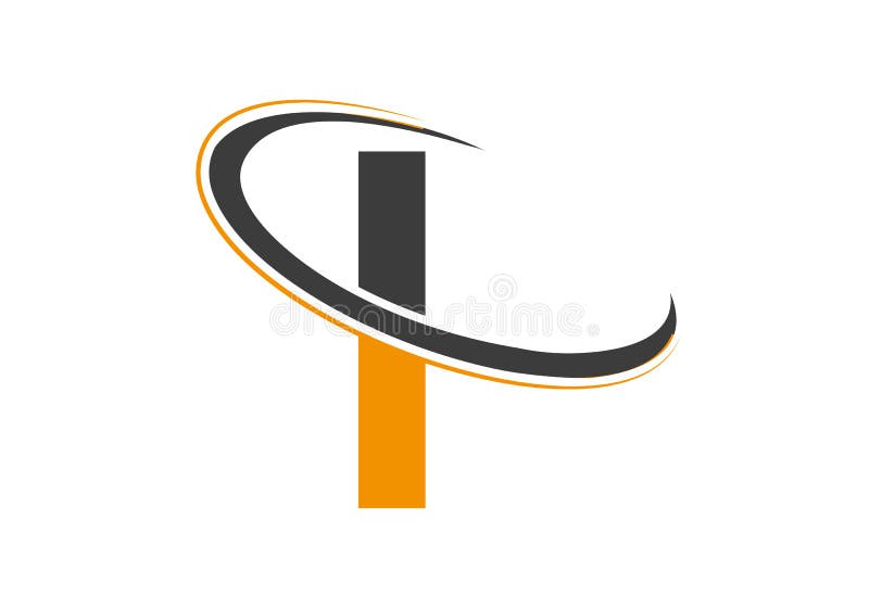 Modern I logo for business and company identity. I letter logo vector template. Initial I logo design stock illustration