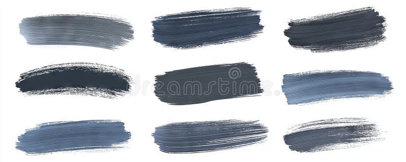 A modern illustration, this design features a mega set in flat graphic design, complete with black ink stains, abstract stock photos