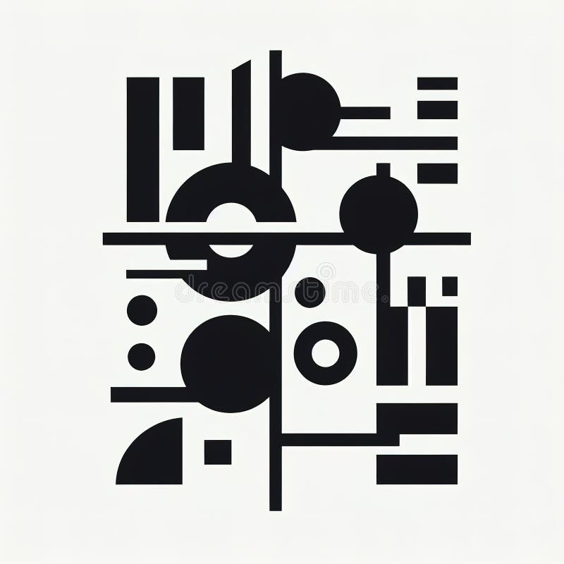 Modern illustration of technological progress. generative ai royalty free illustration