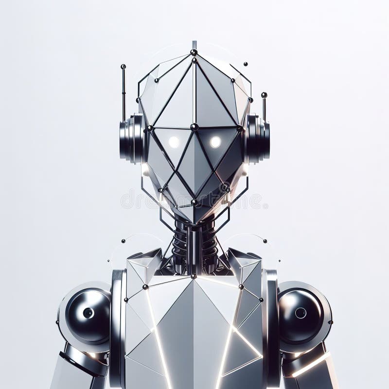 Modern illustration of technological progress. generative ai royalty free illustration