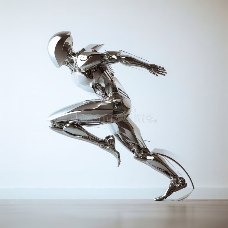 Modern illustration of technological progress. generative ai stock illustration