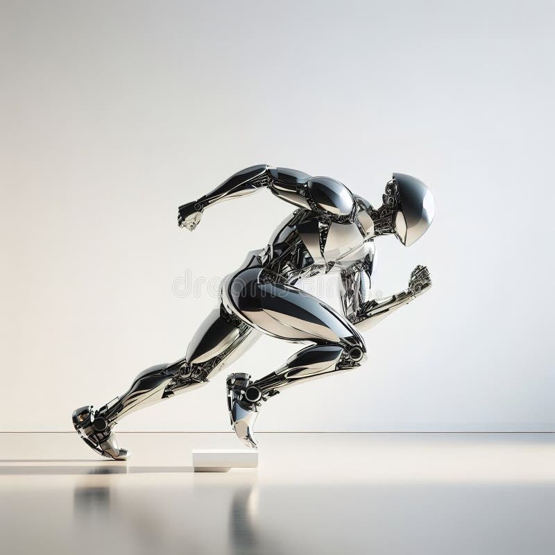 Modern illustration of technological progress. generative ai royalty free illustration