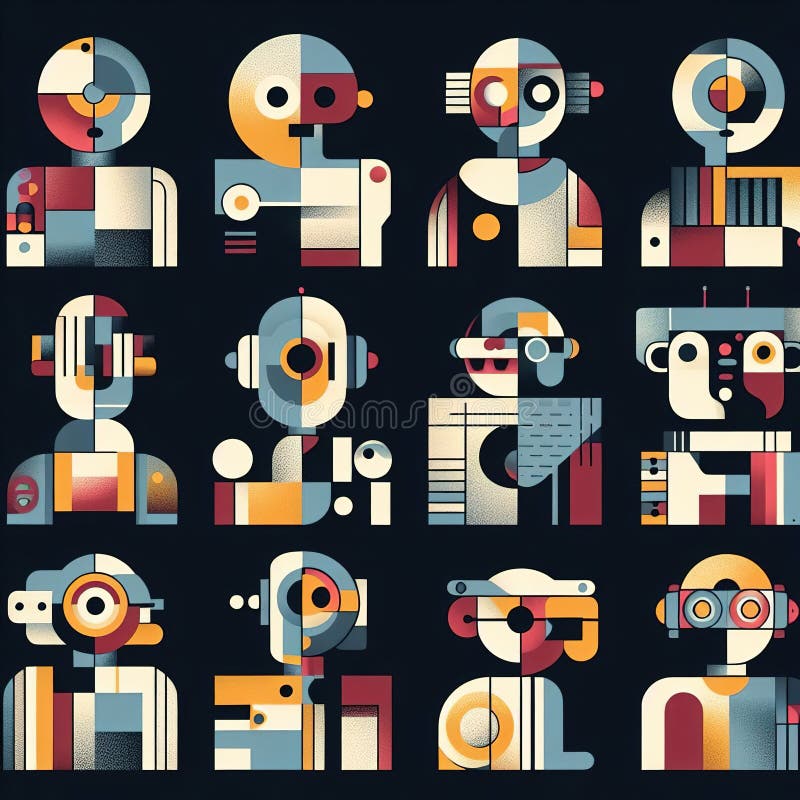 Modern illustration of technological progress. generative ai vector illustration