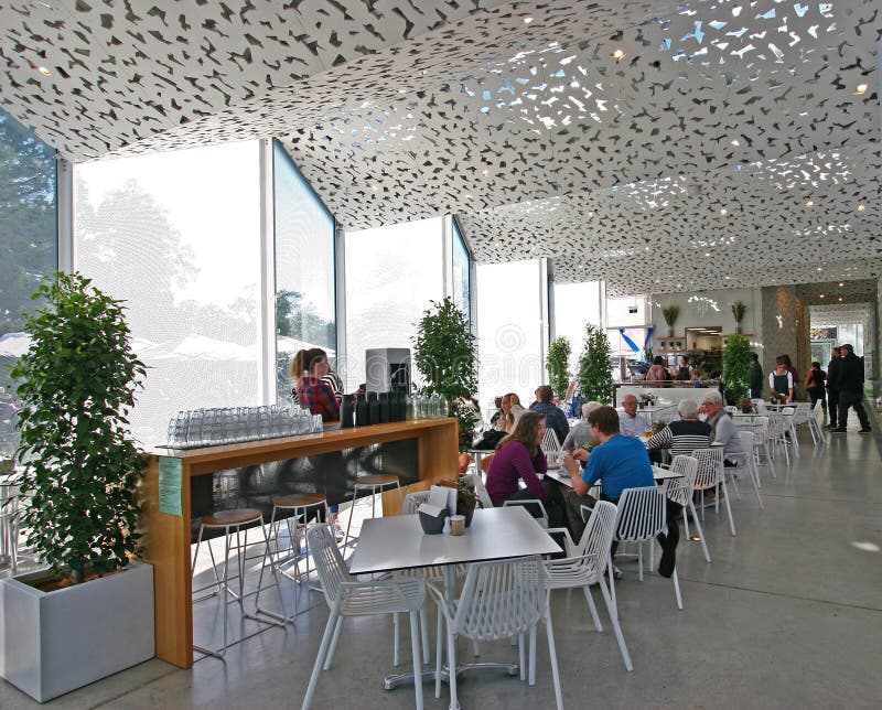 Minimalistic Restaurant Interior Stock Image Image Of Germany