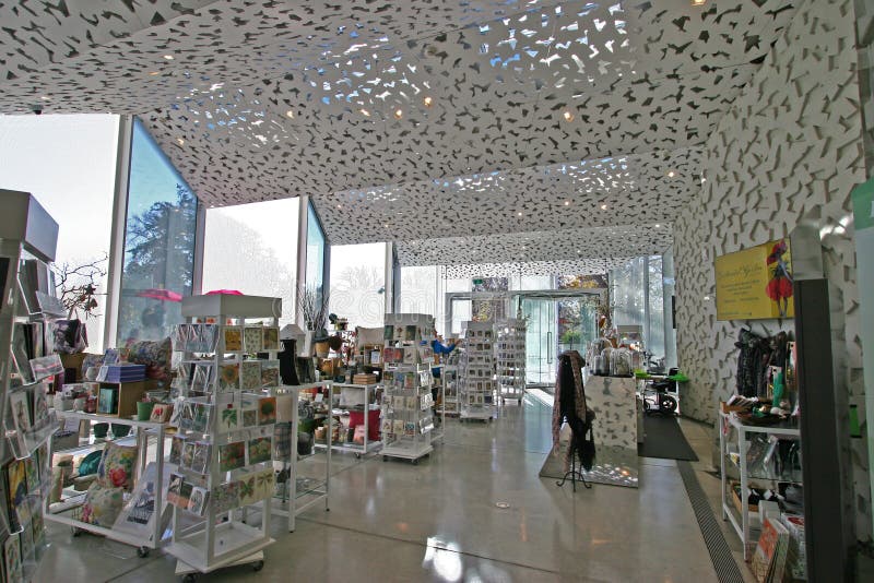 Modern Indoor Gift Shop At Christchurch Botanic Garden