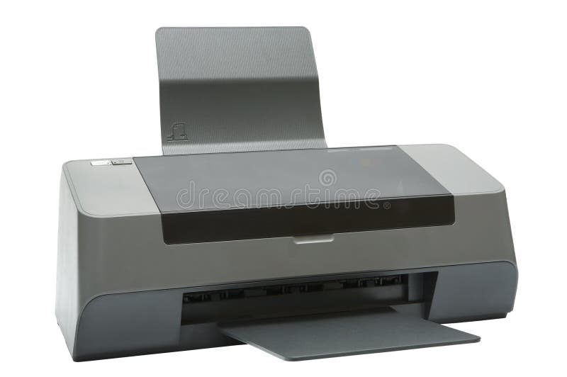 Modern inkjet printer royalty free stock image
