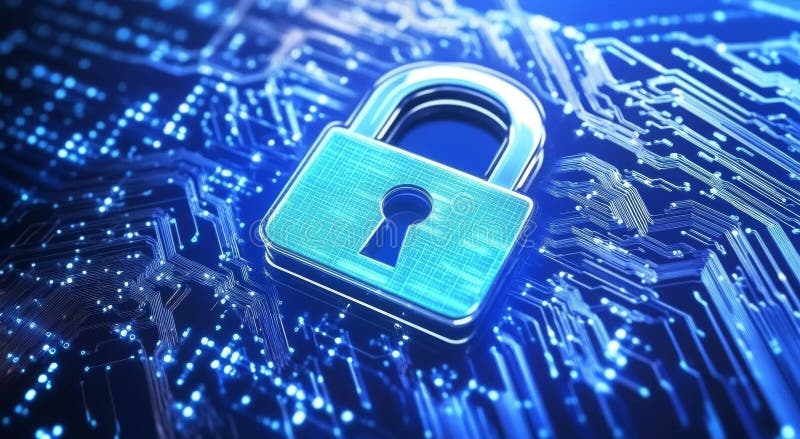 Modern interface featuring advanced security protocols and digital protection royalty free stock photography