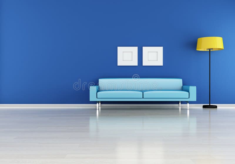 Modern interior vector illustration