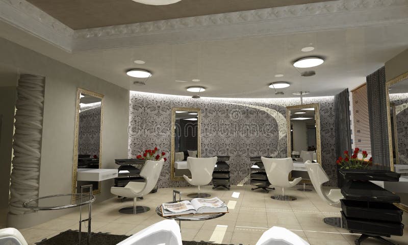 Modern interior design vector illustration Modern interior design vector illustration