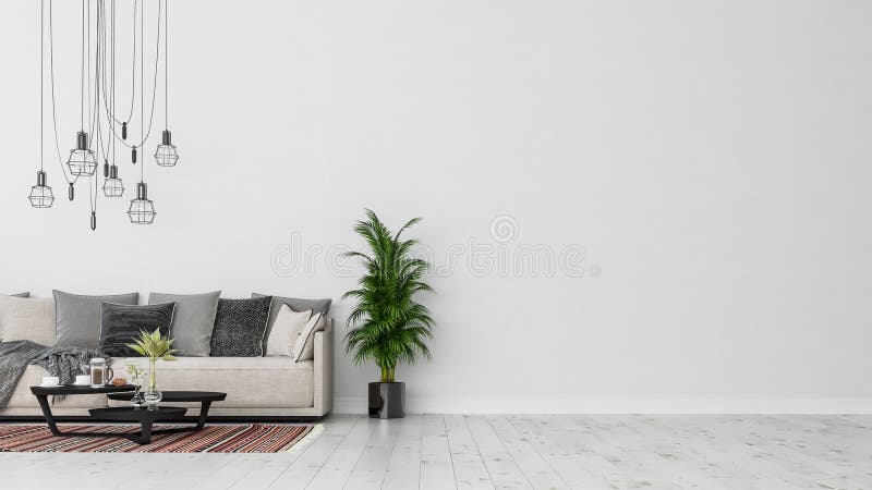 Modern Interior Design. Decorative Background of a House, Apartment, Office  or Hotel. Stock Photo - Image of house, comfort: 162197778