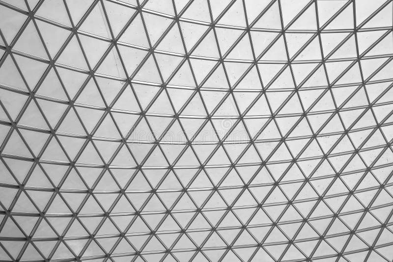 Modern of interior of musuem British Museum stock images