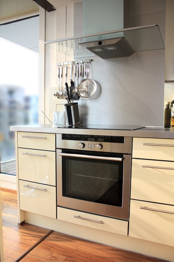 Modern Kitchen royalty free stock photos