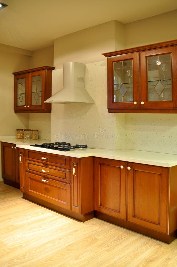 Modern kitchen stock photo. Image of coatings, contemporary 23968076