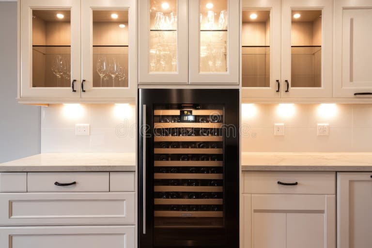 Garvee 72in Corner Wine Cabinet with Power Outlet Industrial Wine ...